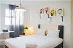 Minimalist Design Studio Apartment at Bintaro Icon By Travelio