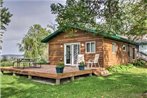 Lakefront Henning Cabin with Fantastic Lake Views!
