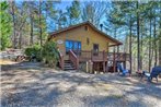 Ellijay Cabin with Hot Tub and Deck in National Forest